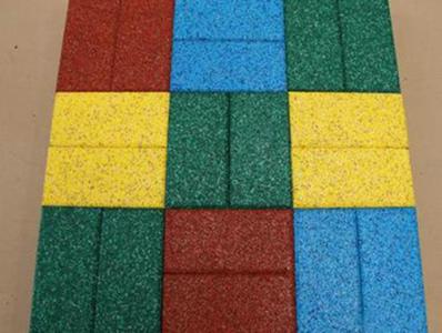 高彈性彩色地磚